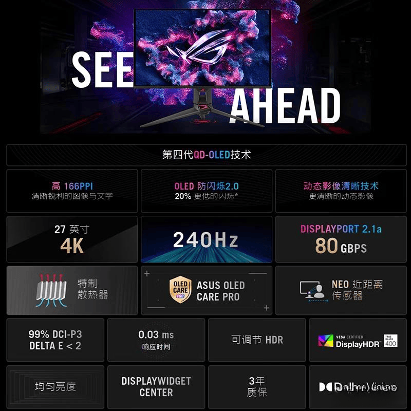 不踩雷？实测这4款高性价比家长玩家闭眼入！pg电子2026年240Hz显示器怎么选(图4)